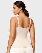 V-Neck Built-In Bra Shaping Cami - view 12