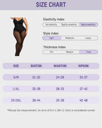 V-Neck Shaping Bodysuit with Fleece-Lined Tights - view 15