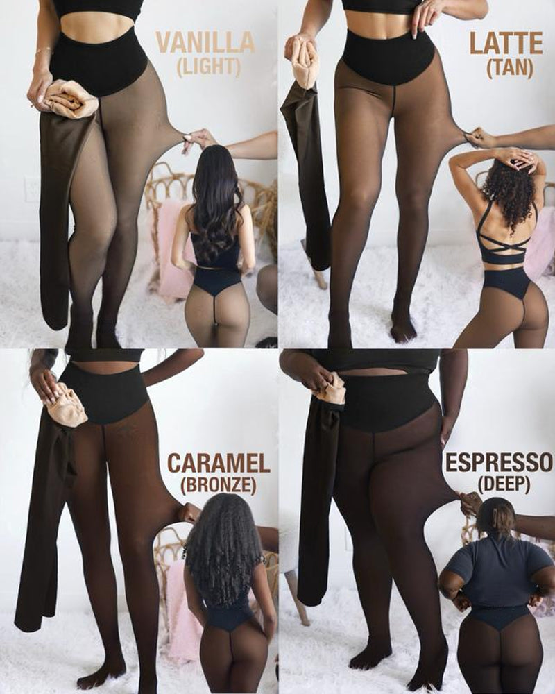 Viral One-Seam Shaping Fleece Leggings - view 2