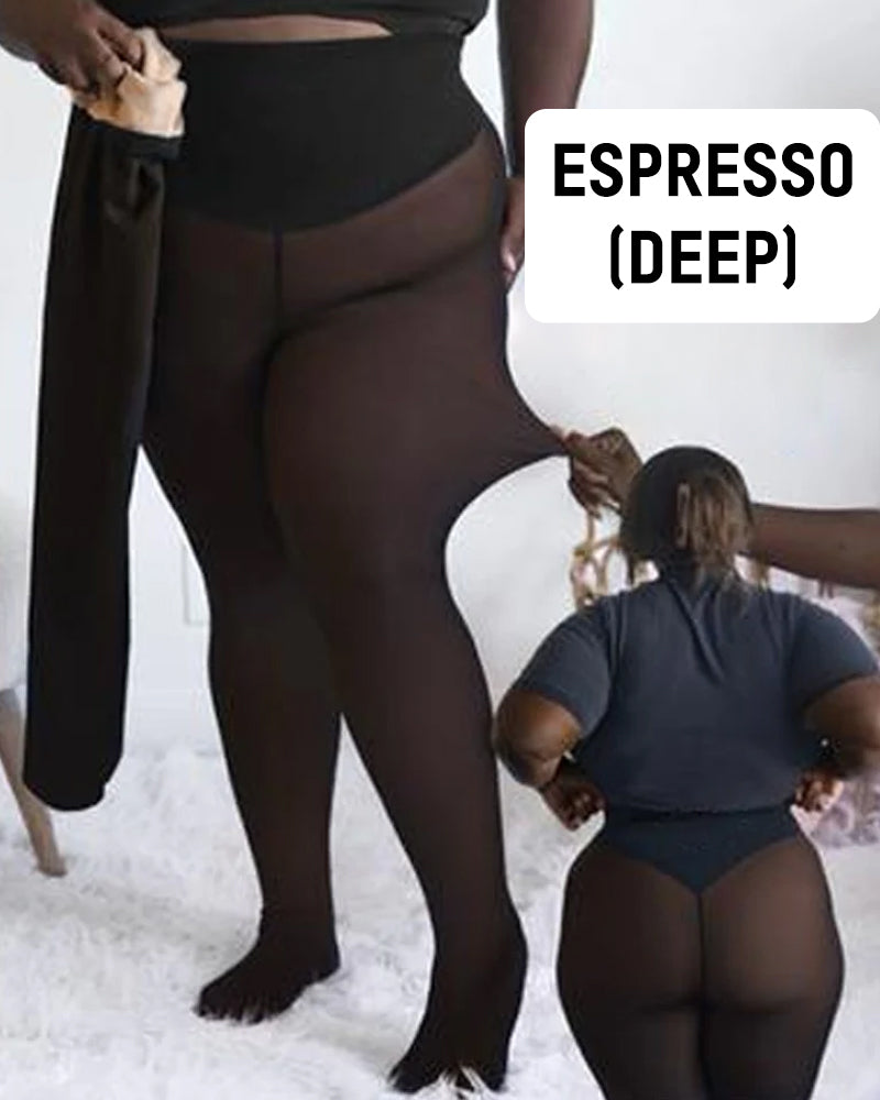 Viral One-Seam Shaping Fleece Leggings - view 8