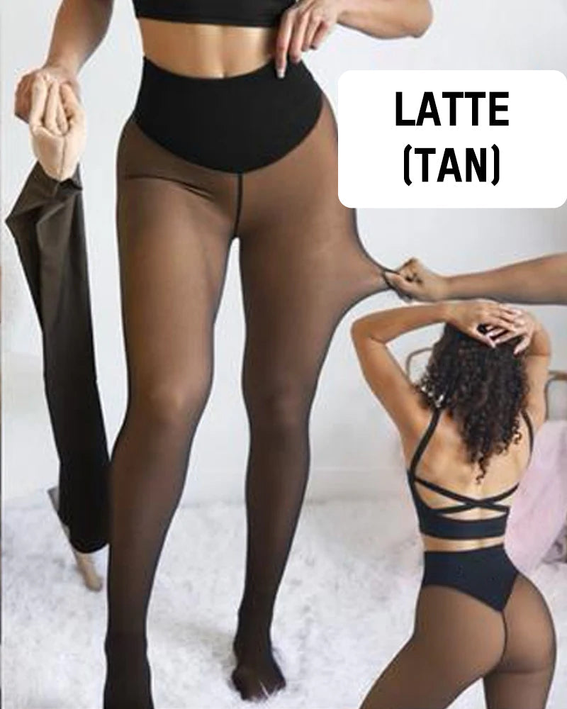 Viral One-Seam Shaping Fleece Leggings - view 10