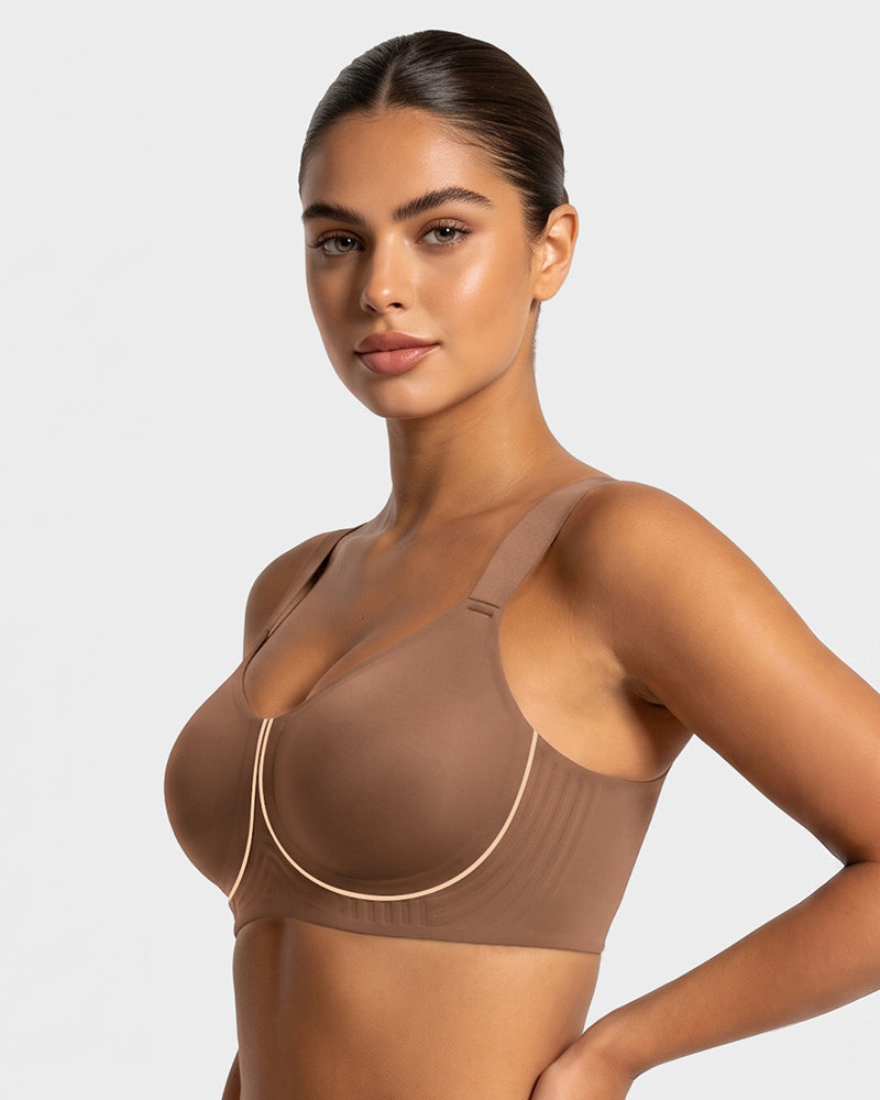 Wireless Full Coverage Minimizing Bra - view 13