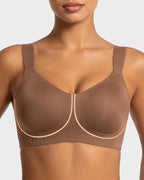 Wireless Full Coverage Minimizing Bra - view 17