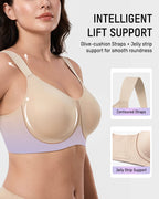 Wireless Full Coverage Minimizing Bra - view 3