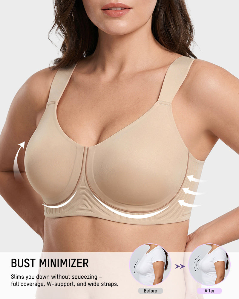 Wireless Full Coverage Minimizing Bra - view 2
