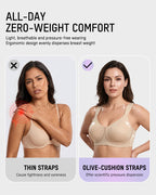 Wireless Full Coverage Minimizing Bra - view 6