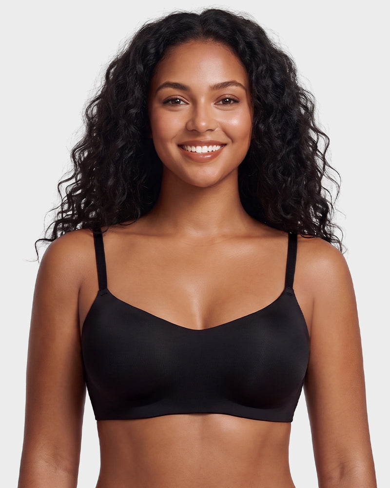 Wireless Low-Cut 3D Seamless Bra - view 12