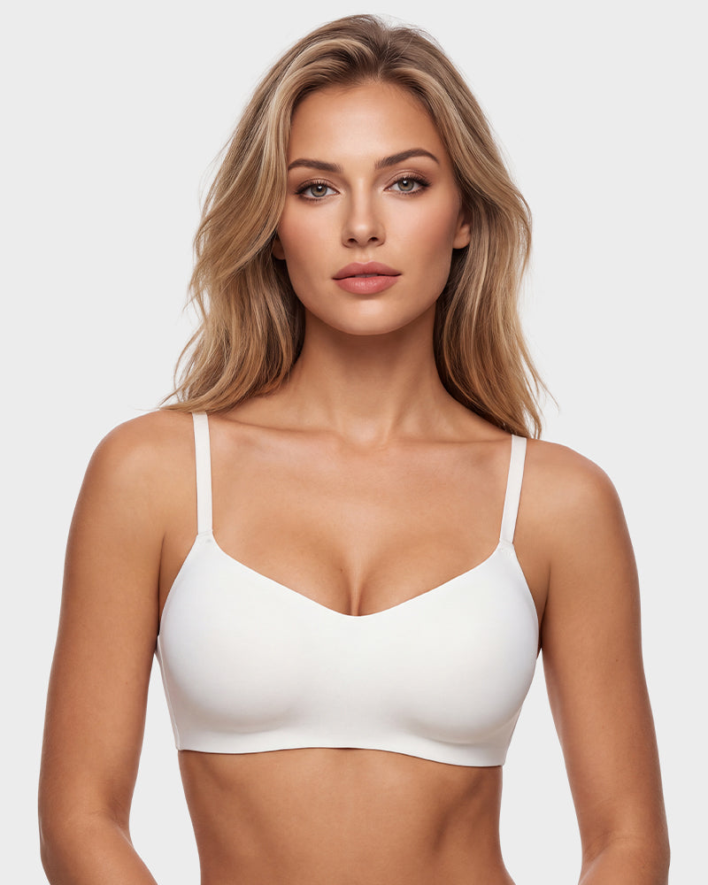 Wireless Low-Cut 3D Seamless Bra - view 16