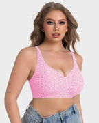Wireless Leopard V-Neck Contour Bra - view 12