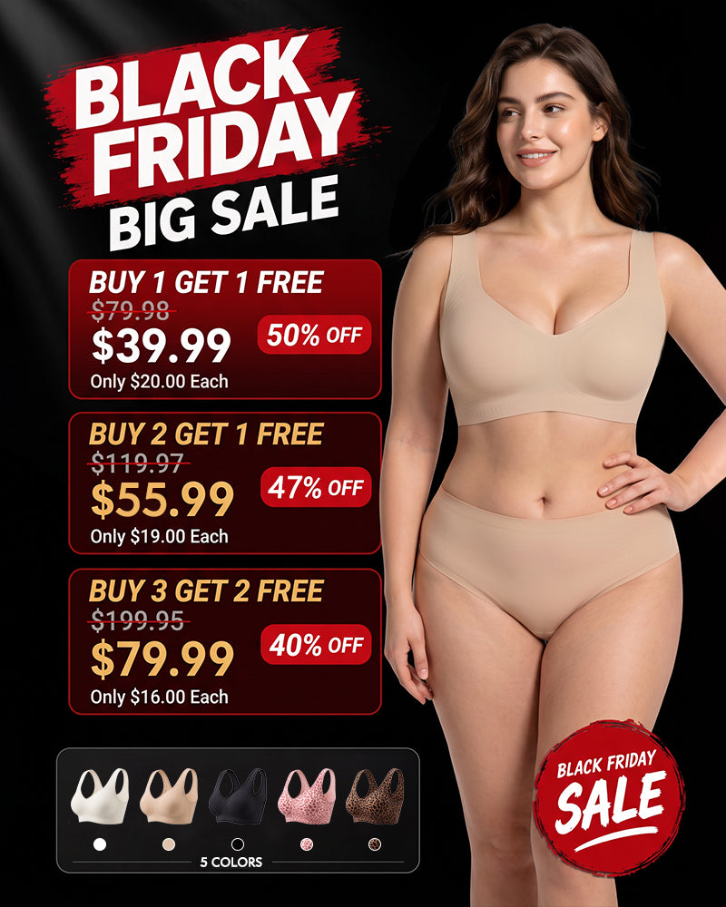 Wireless Lift Bra with Jelly Support