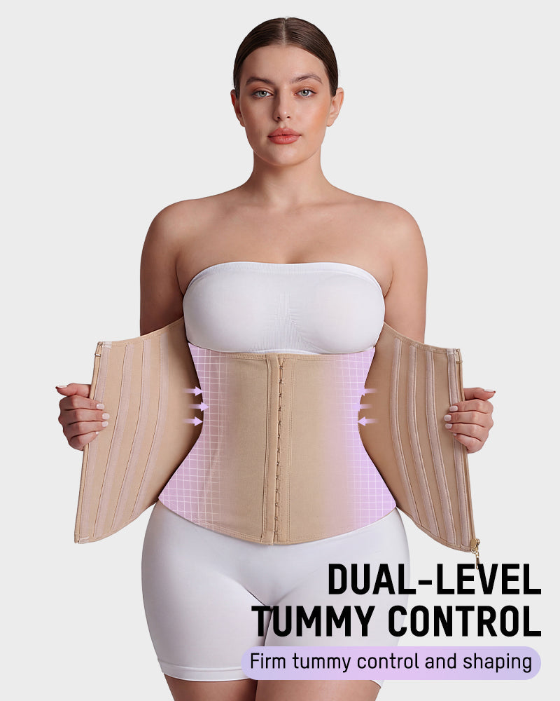 Women Waist Trainer Steel Boned Hourglass Shaper - view 2