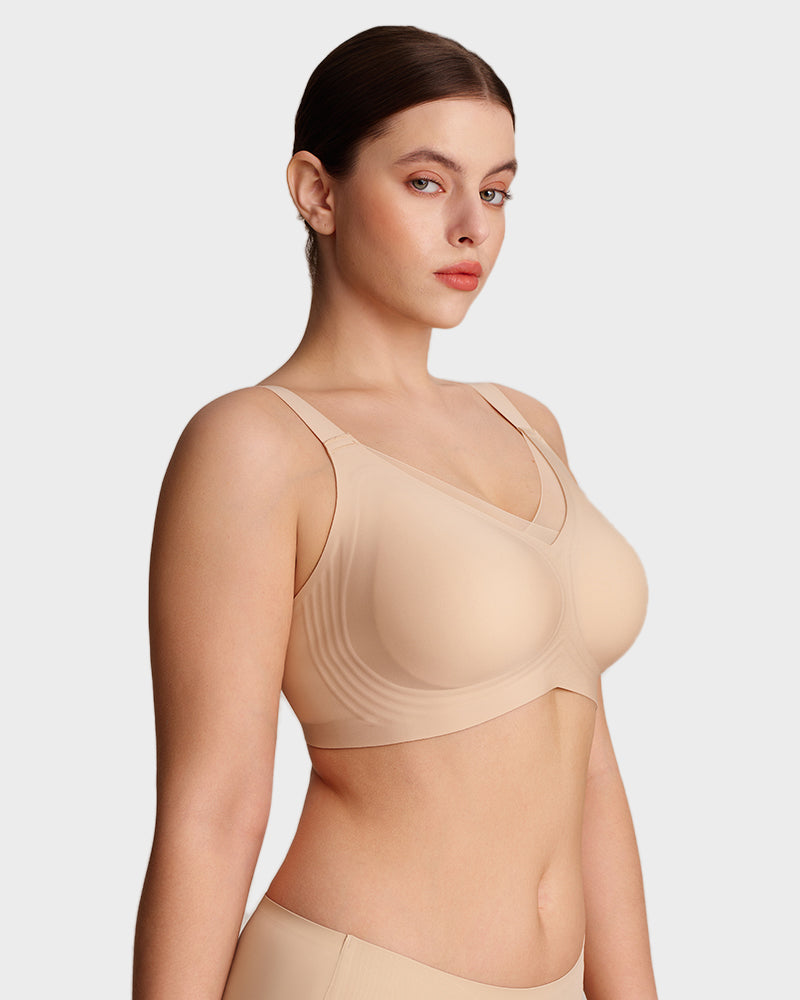Wireless Bras V Mesh Comfortable Bralette Supportive - view 4