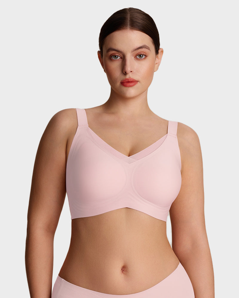 Wireless Bras V Mesh Comfortable Bralette Supportive - view 9
