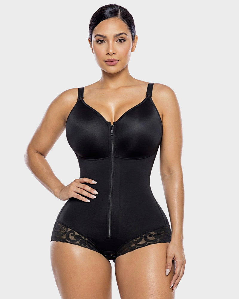 Zip Up Sculpting Bodysuit - view 13