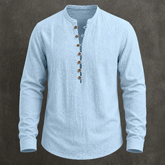 Men's casual linen shirt