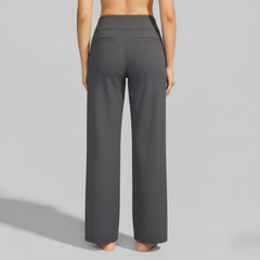 Genevieve | Women's Stretch Trousers, Comfortable Everyday Trousers
