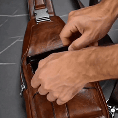 🎒 49% OFF NOW! 🧳The Mercer Retro Sling Bag – Water-Resistant, Intelligent Storage & Ergonomic Comfort