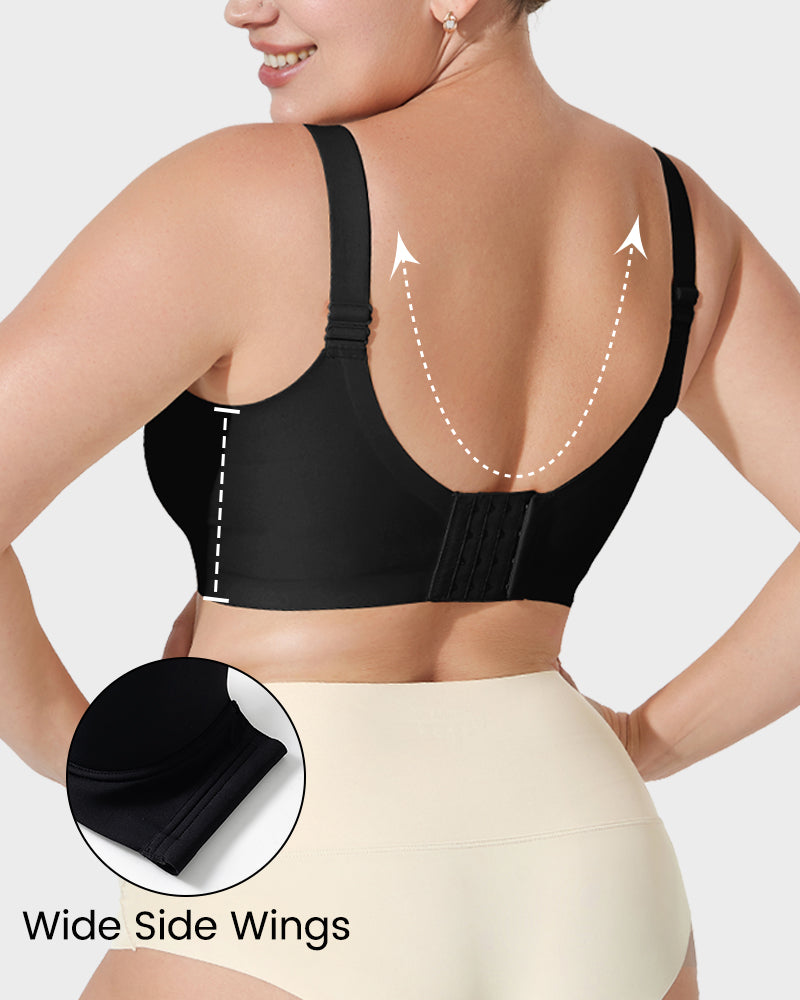 Full Coverage Longline Smoothing Bra - view 4