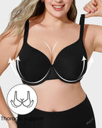 Elegant Full Coverage Underwire Bra - view 2