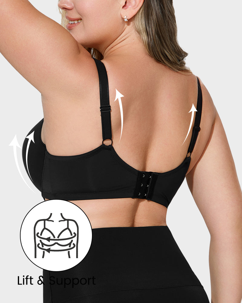 Elegant Full Coverage Underwire Bra - view 3