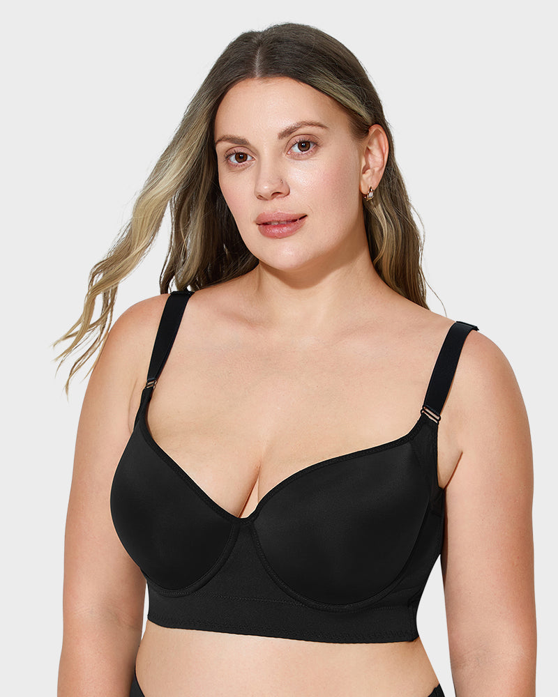Back-Smoothing Push-Up Bra – Classic Everyday Lift - view 2