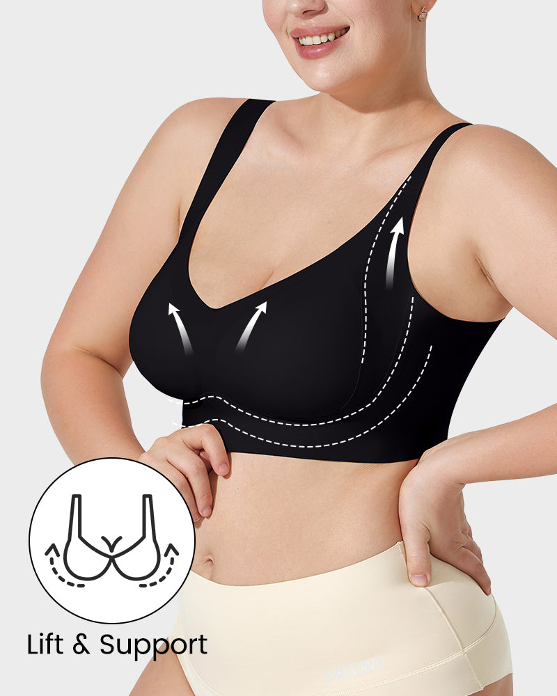 Daily Comfort Wireless Shaper Bra - view 3