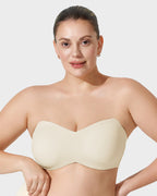 Full Support Non-Slip Convertible Bandeau Bra - view 2