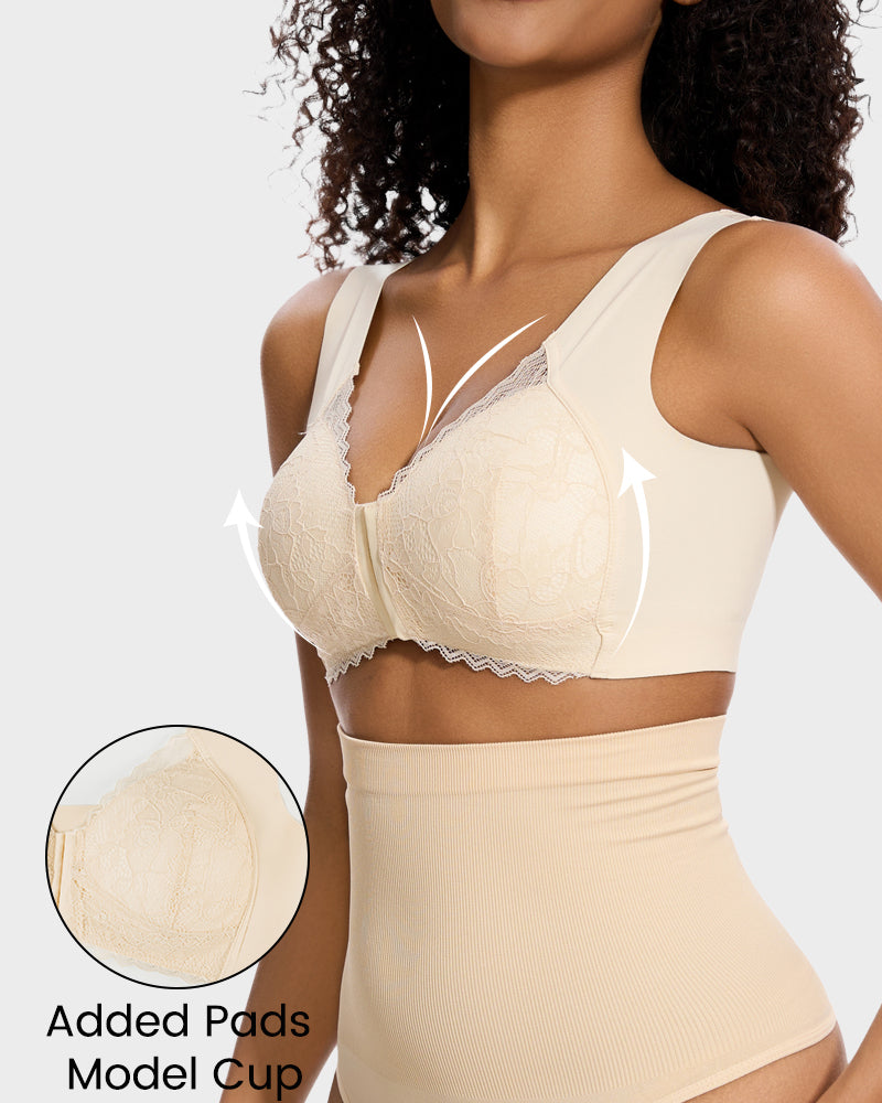 Front Closure '5D' Shaping  Wireless Bra - view 4