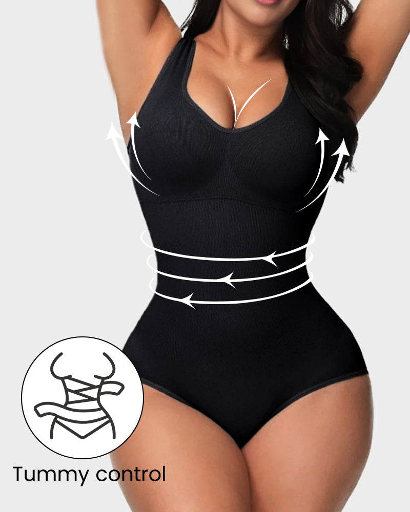 Smoothing Seamless Tank Top Bodysuit - view 2