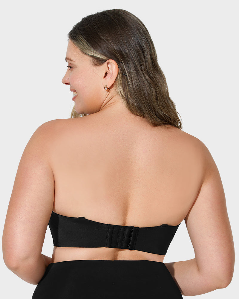 Full Support Non-Slip Convertible Bandeau Bra - view 7