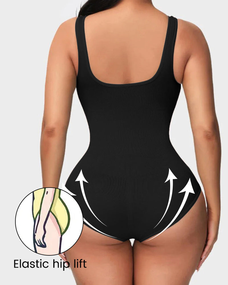Smoothing Seamless Tank Top Bodysuit - view 3