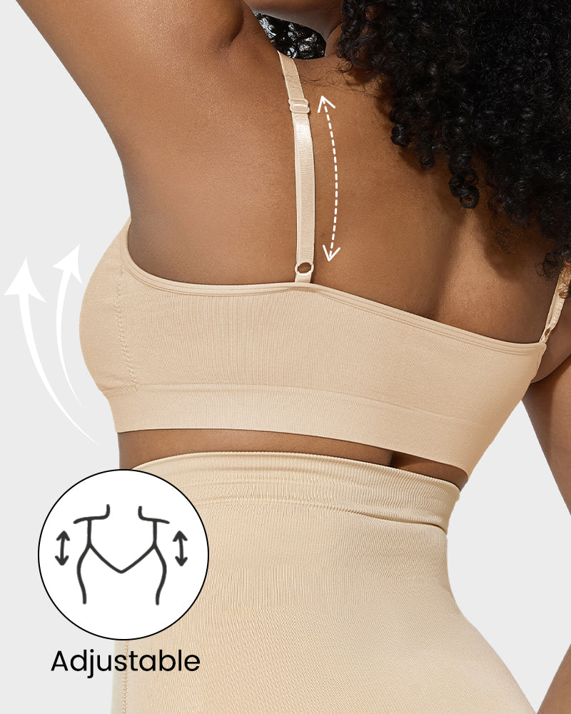 Full Coverage Non-Padded Wireless Sculpt Bra - view 4