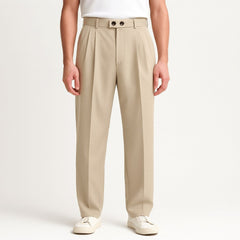 John | Men's Breathable Wide-Leg Pants, Relaxed Fit Everyday Pants