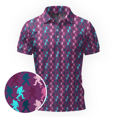 MAGENTA STRIDE PATTERN