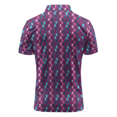 MAGENTA STRIDE PATTERN