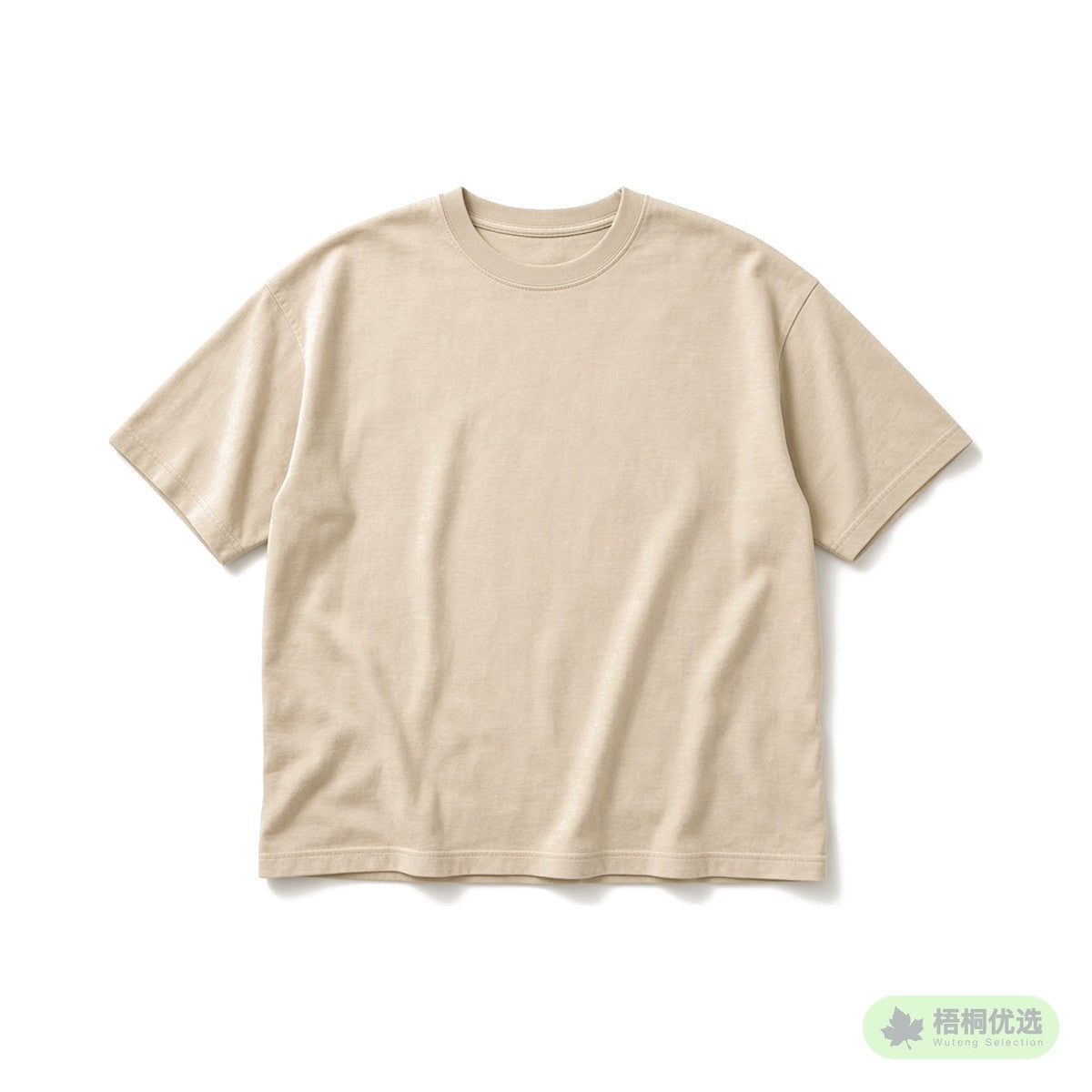 Oversized Heavyweight Tee in Sand