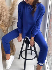 Penelope | Women's Oversized Two-Piece Lounge Set, Tapered Joggers