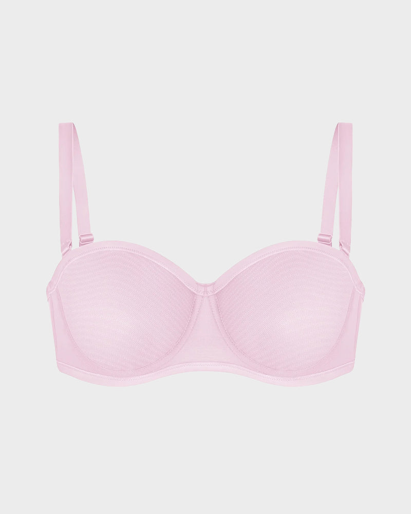 Full-Bust Strapless Balconette Underwire Bra - view 20