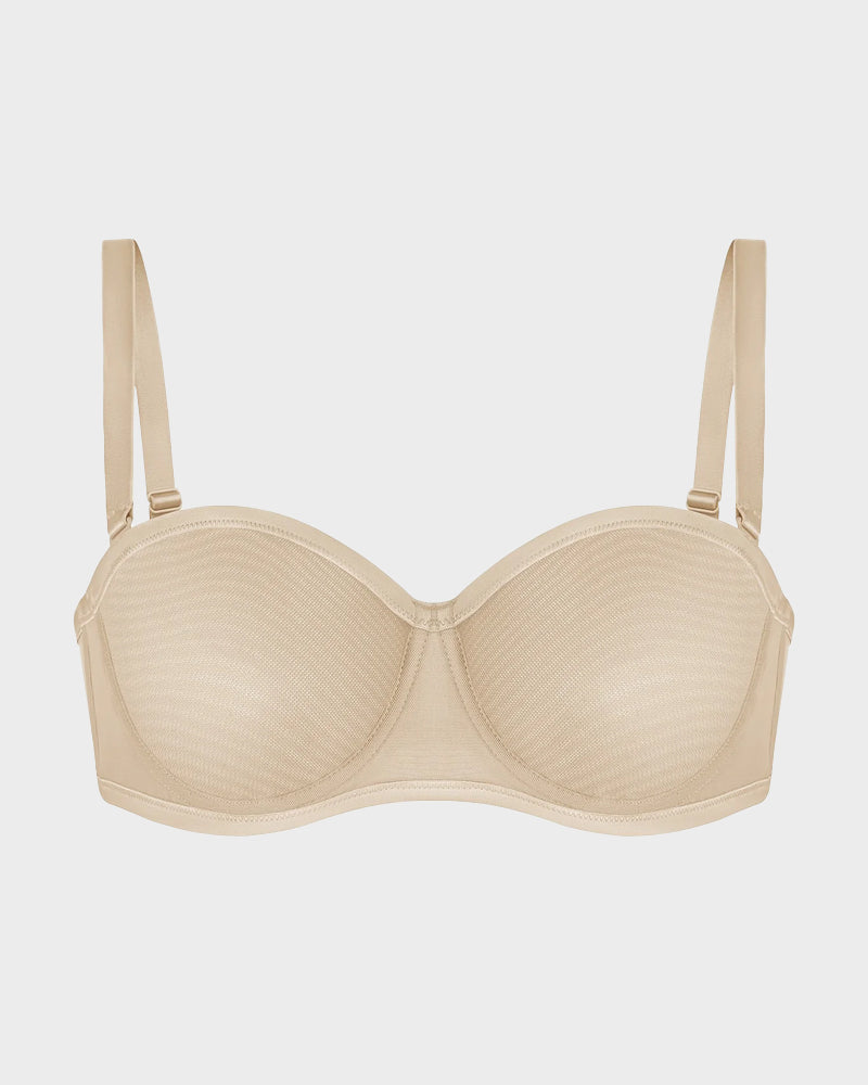 Full-Bust Strapless Balconette Underwire Bra - view 21