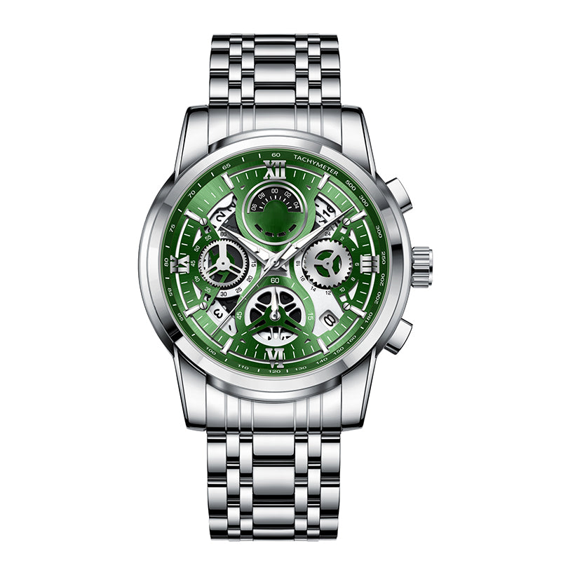 ⌚  Men's Classic Quartz Watch – Durable Band, Timeless Style 🖤