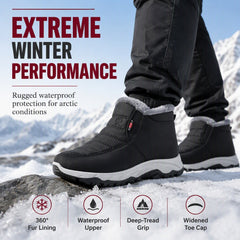 ❄️New Arrivals - Warm Slip-On Boots – Plush Lining, Non-Slip Sole