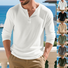 Men's Soft Casual Long Sleeve Top